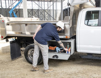 1702910 - 18x18x48 Inch Primed Steel Underbody Truck Box