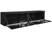 1702960 - 16x13x96 Inch Black Steel Topsider Truck Box