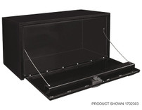 1703310 - 15x10x15 Inch Black Steel Underbody Truck Box with T-Handle