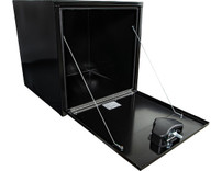 1704300 - 24x24x24 Inch Black Steel Underbody Truck Box