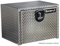 1705100 - 18x18x24 Inch Diamond Tread Aluminum Underbody Truck Box