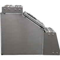 1705181 - 24x28x18 Inch Heavy Duty Diamond Tread Aluminum Step Box