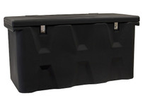 1712255 - 26x23/21x51/47.25 Inch Black Poly Multipurpose Chest