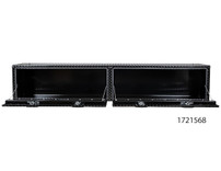 1721561 - 16x13x96 Inch Black Diamond Tread Aluminum Topsider Truck Box