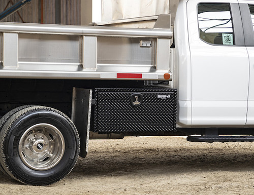 1725153 - 14x12x30 Inch Black Diamond Tread Aluminum Underbody Truck Box 1725153 - 14x12x30 Inch Black Diamond Tread Aluminum Underbody Truck Box