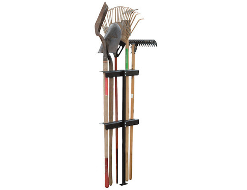 LT37 - Horizontal Hand Tool Rack for Enclosed Landscape Trailers