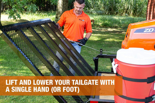 5201000 - EZ Gate® Tailgate Assist for Open Landscape Trailers
