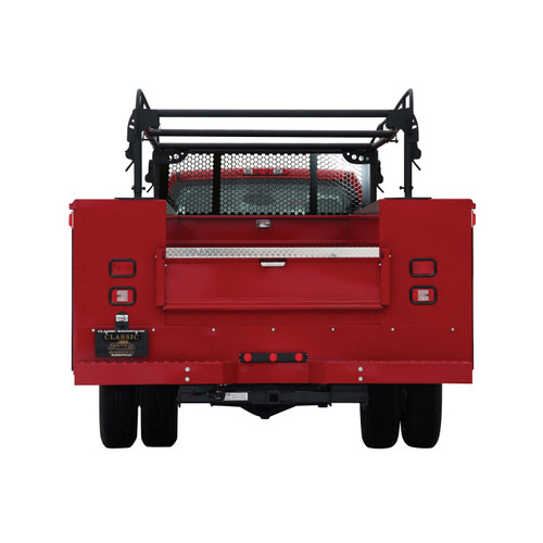 1501110 - Black Window Screen 19x62 Inch - Use with 1501200/1501210/1501250/1501260/1501270 Service Body Ladder Rack