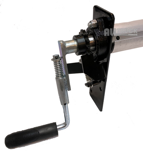 Premium Locking Hand Crank Tarp Roller Kit (Choose Tarp Size)