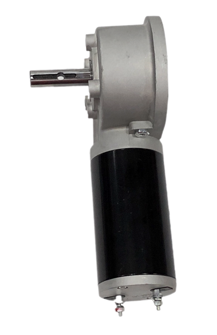 1500W/60:1 - 2.1 HP - Universal Replacement Dump Truck Trailer Tarp Motor w/ Chrome Cover - 3 Yr Warranty