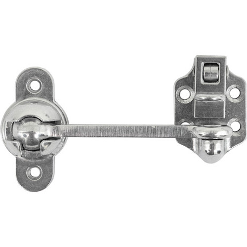 DH305 - Heavy-Duty Aluminum Door Hold Back - 4 Inch Hook And 2-Position Keeper
