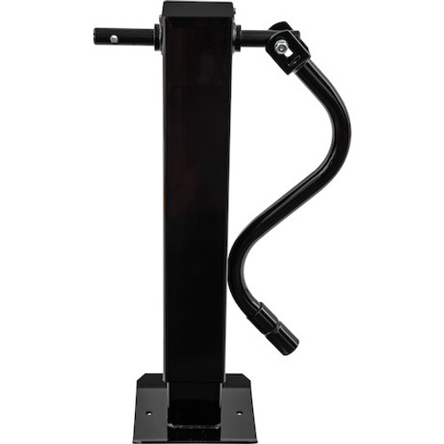 0091415H - 12 Inch Heavy-Duty 4 Inch Square Jack with Handle, Front Pin