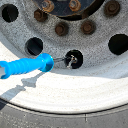 LockNFlate Locking Dual Wheel Air Chuck - 15.5 in. LockNFlate Locking Dual Wheel Air Chuck - 15.5 in.