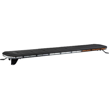 8893354 - 54 Inch Amber/Clear LED Light Bar with Warning / Clear Take Downs & Alley Lights