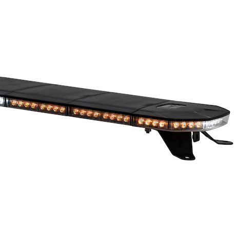 8893354 - 54 Inch Amber/Clear LED Light Bar with Warning / Clear Take Downs & Alley Lights