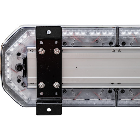 8893354 - 54 Inch Amber/Clear LED Light Bar with Warning / Clear Take Downs & Alley Lights