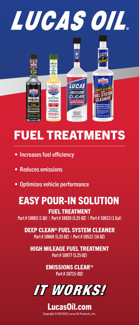 Lucas Oil 10669 Deep Clean Fuel System Cleaner, 5.25 oz
