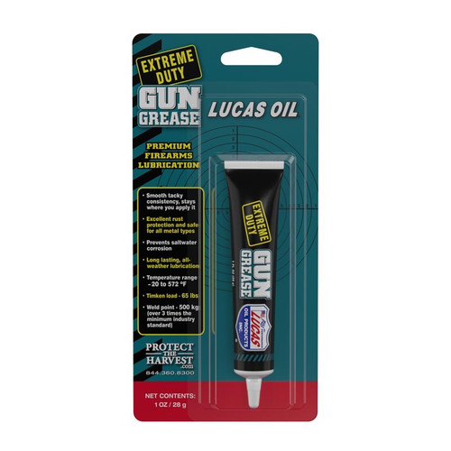 Lucas Oil 10889 Extreme Duty Gun Grease Blister pack, 1 oz
