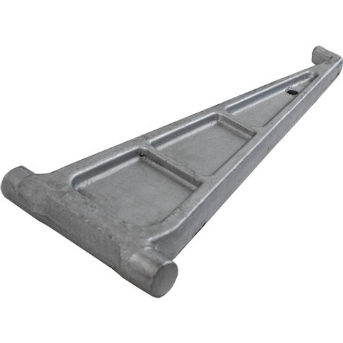 B23506HDG - 7 x 14 Inch Forged Removable Outrigger - Hot-Dipped Galvanized