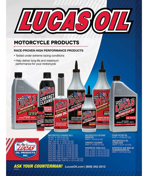 Lucas Oil 10773 Synthetic Fork Oil 15W Heavy, 1 Pint