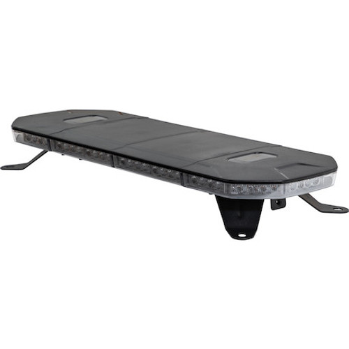 8893524 - 24 Inch Amber/Clear LED Light Bar with Warning / Clear Take Downs & Alley Lights