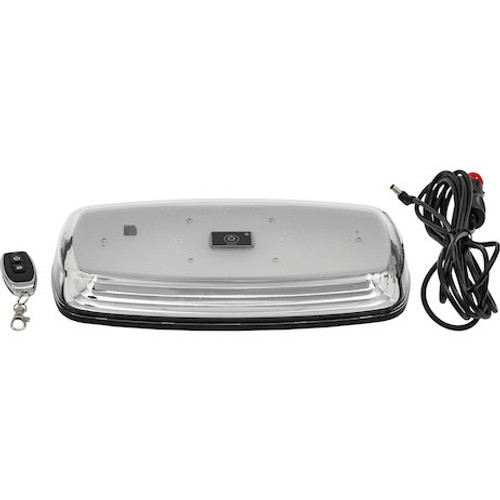 8891032 - 12 Inch Rectangular Wireless LED Mini Light Bar with Wireless Remote - Amber/Clear 8891032 - 12 Inch Rectangular Wireless LED Mini Light Bar with Wireless Remote - Amber/Clear