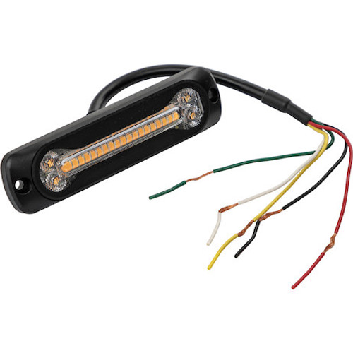 8890010 - Linear Optic Strobe - Amber/Clear 8890010 - Linear Optic Strobe - Amber/Clear