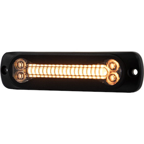 8890010 - Linear Optic Strobe - Amber/Clear 8890010 - Linear Optic Strobe - Amber/Clear