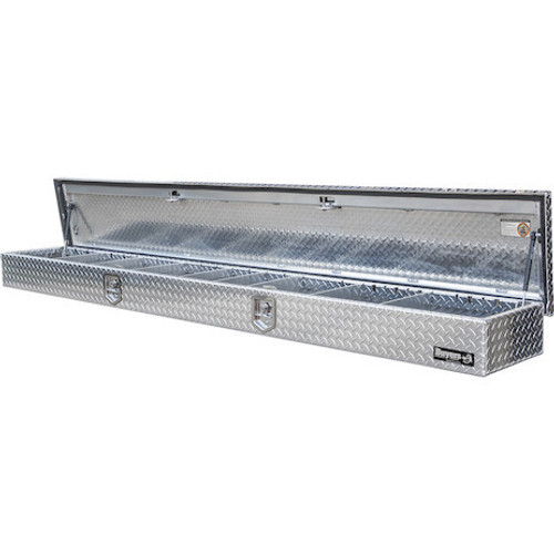 1710814 - 14x108 Heavy-Duty Diamond Tread Aluminum Top Mount Service Body Truck Tool Box