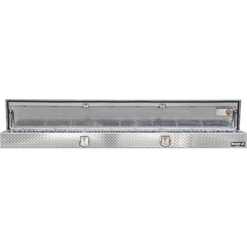 1710814 - 14x108 Heavy-Duty Diamond Tread Aluminum Top Mount Service Body Truck Tool Box