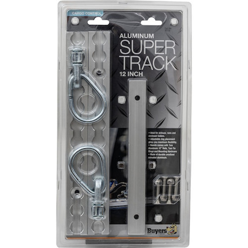 ST12 - Super Track Bundle with 2 Aluminum Rails, 2 Tie Rings and Mounting Hardware