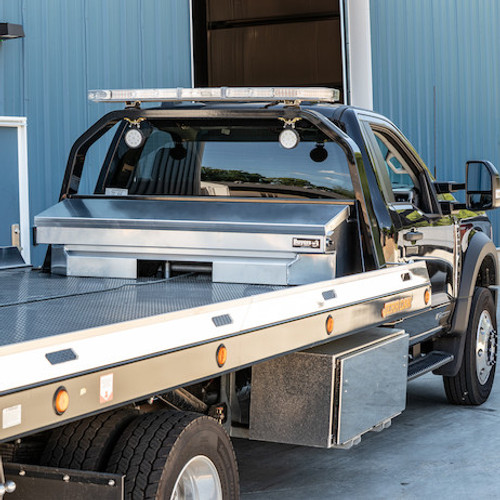 1703940 - 22x19x70 Smooth Aluminum Rollback Truck Tool Box