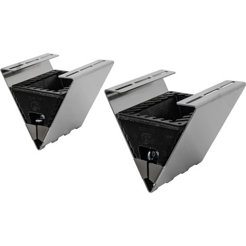 WCB185 - Underbody Wheel Chock Holder - Aluminum - Pair