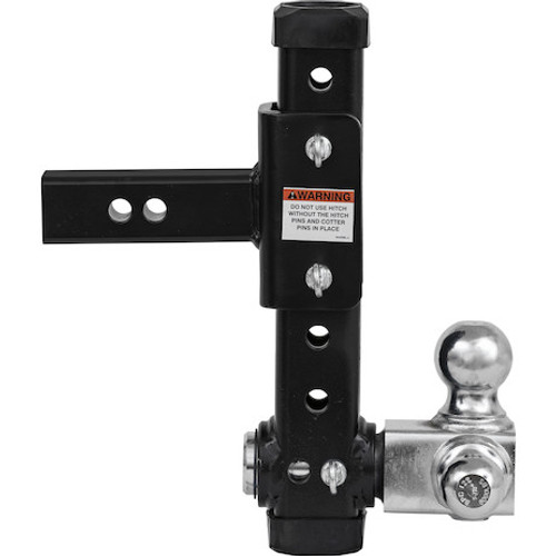 1802000 - Adjustable Tri-Ball Hitch with Rotating Towing Balls for 2 Inch Hitch Receivers