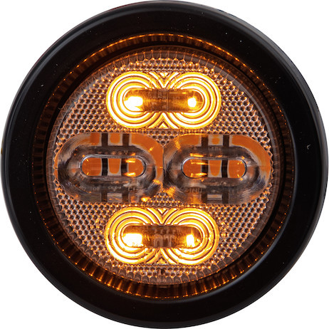 5622112 - 2-Inch Class 1 Marker Strobe Combo Light - Amber/Amber