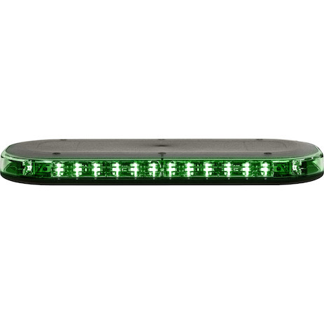 8891162 - Class 1 Low Profile Oval LED Mini Light Bar - Amber/Green