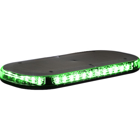 8891162 - Class 1 Low Profile Oval LED Mini Light Bar - Amber/Green