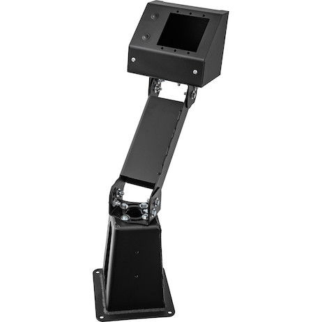 645700P3 - Pedestal, 3 Bank Top with Base & Offset Arm