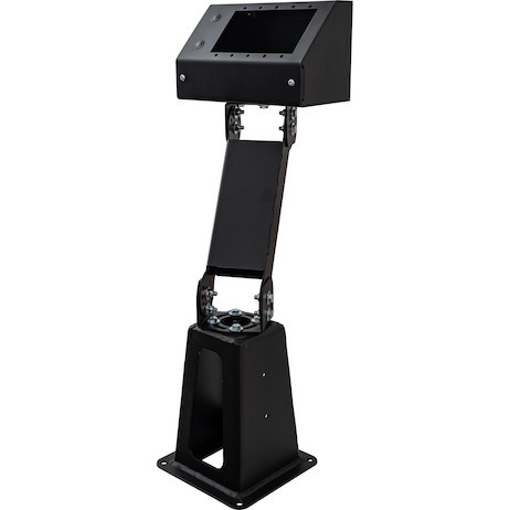 645700P5 - Pedestal, 5 Bank Top with Base & Offset Arm