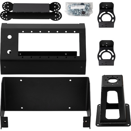 645700P7 - Pedestal, 7 Bank Top with Base & Offset Arm