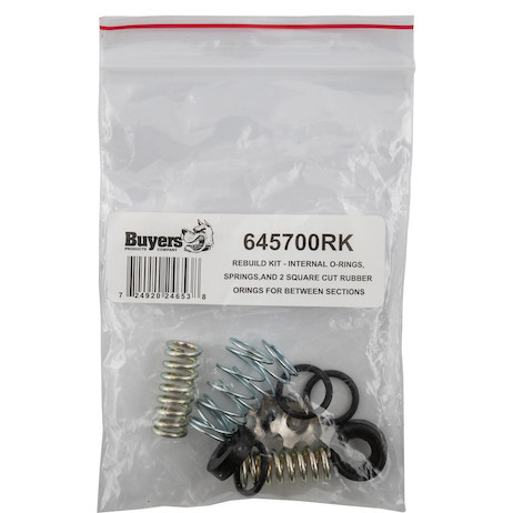 645700RK - Rebuild Kit - Internal O-Rings, Springs, and 2 Square Cut Rubber O-Rings for Between Sections
