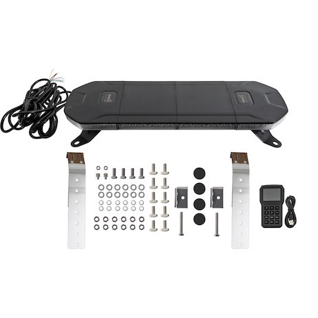 8893224 - 24 Inch Amber LED Light Bar with Wireless Controller