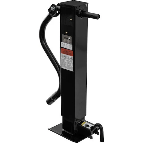 BULK - 0091410H - 12 Inch Heavy-Duty 4 Inch Square Jack with Handle, Side Pin