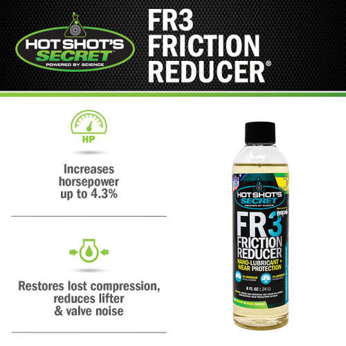 FR3 Friction Reducer, 8 oz (HSSFR308Z) - Hot Shot's Secret