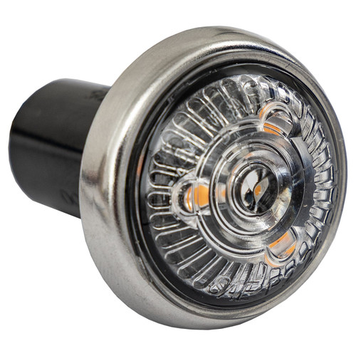 5623410 - 1 Inch Round Combination Marker-Strobe - Red/Amber