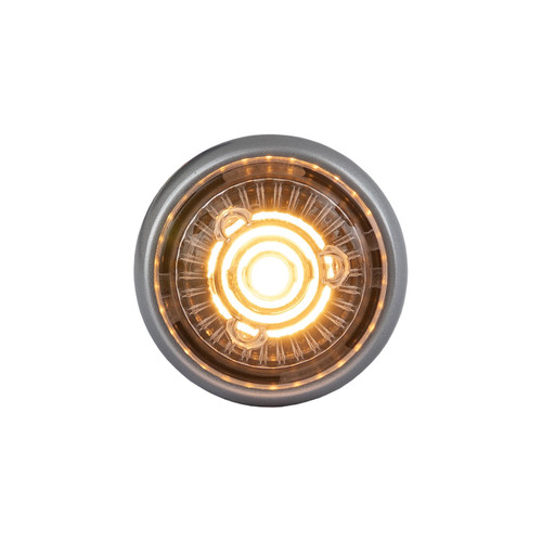 5623410 - 1 Inch Round Combination Marker-Strobe - Red/Amber