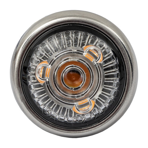 5623410 - 1 Inch Round Combination Marker-Strobe - Red/Amber