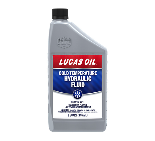 Lucas Oil 11324 Cold Temperature Hydraulic Fluid, Rated to -50°F, 1 Quart