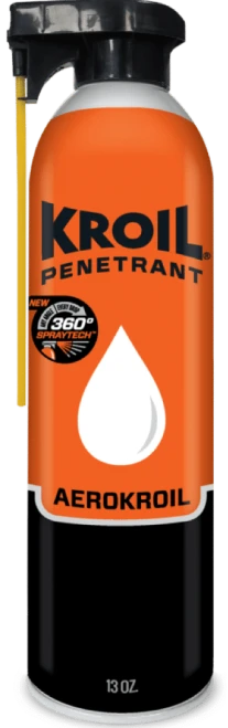 Kroil Original Penetrant (Aerokroil) with Spraytech, 13 oz Aerosol Can