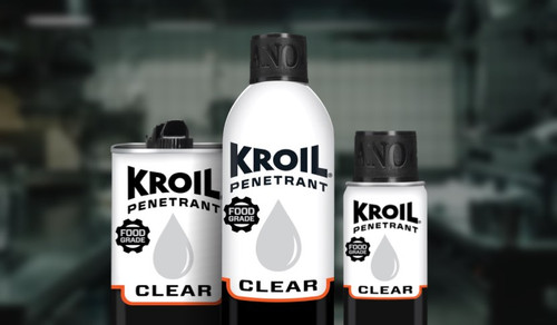 Kroil Clear Food Grade Penetrating Oil, 8 oz Drip Can